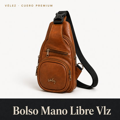 Bolso Mano Libre De Cuero Vélez - Día De Los Padres
