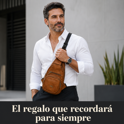 Bolso Mano Libre De Cuero Vélez - Día De Los Padres